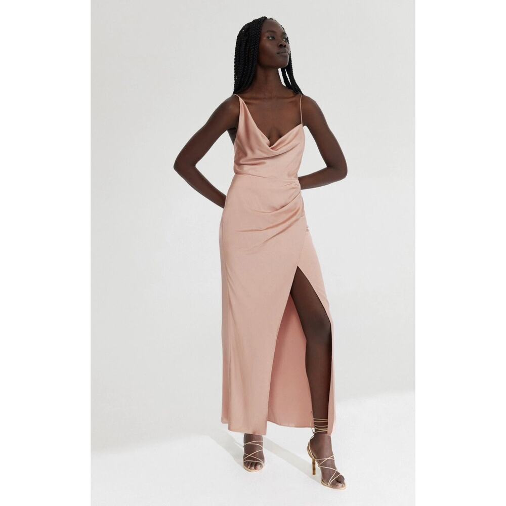 Significant Other Aria Dress in Nougat - Picture 3 of 10